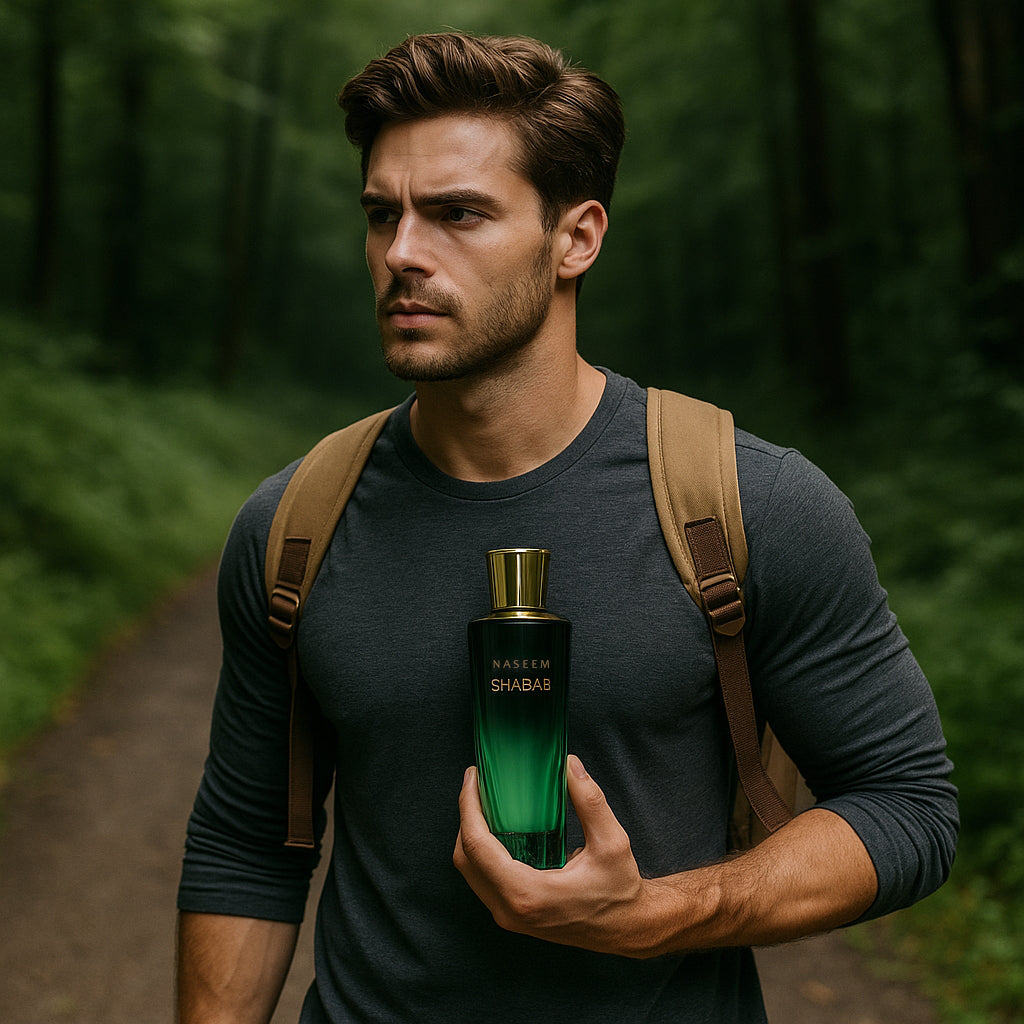 Naseem - Shabab Aqua Perfume 80ml - For Men - Alcohol Free