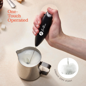Jane Becker Milk Frother Handheld Electric Foam Maker for Coffee - 1800RPM