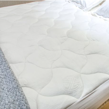 Jack Brown Luxury King Size Bamboo Plush Mattress Topper