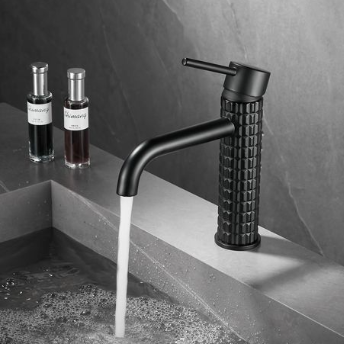 JOHLER Basin Mixer with Hose - German Quality - Matt Black