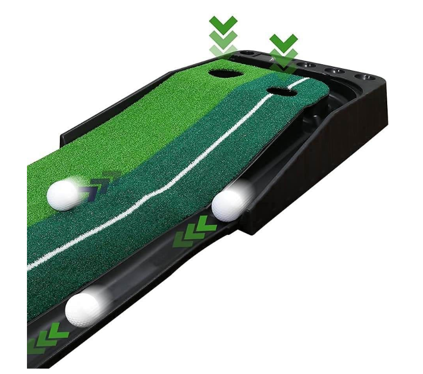 Jack Brown Golf Putting Practice 3M Return Lane Mat