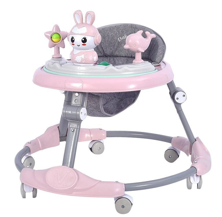 Jack Brown Multifunctional Baby Walker - Pink