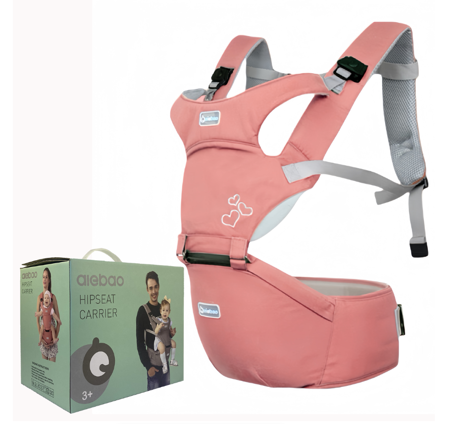 Jack Brown Ergonomic Infant Baby Carrier - Peach
