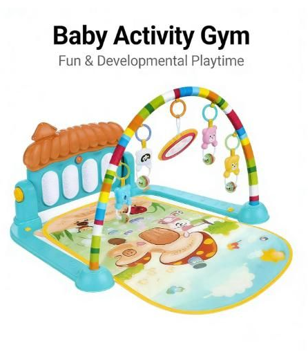 Baby Play Gym Piano Fitness Rack Mat