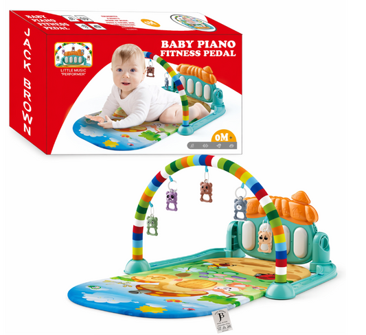 Jack Brown Baby Play Gym Piano Fitness Rack Mat
