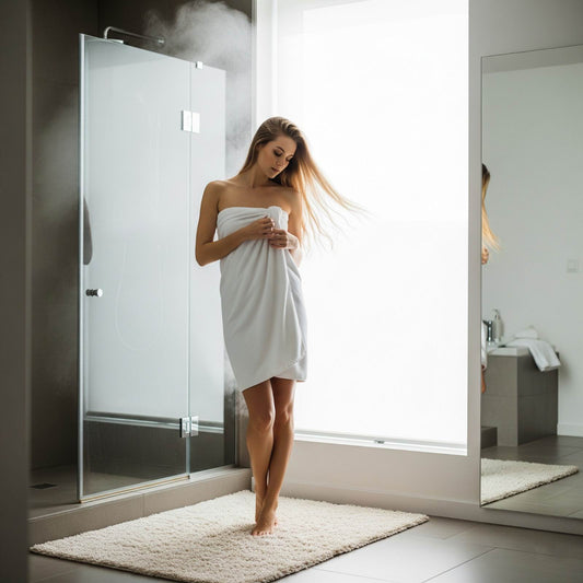 Jack Brown 700gsm Premium Bath Sheet - White