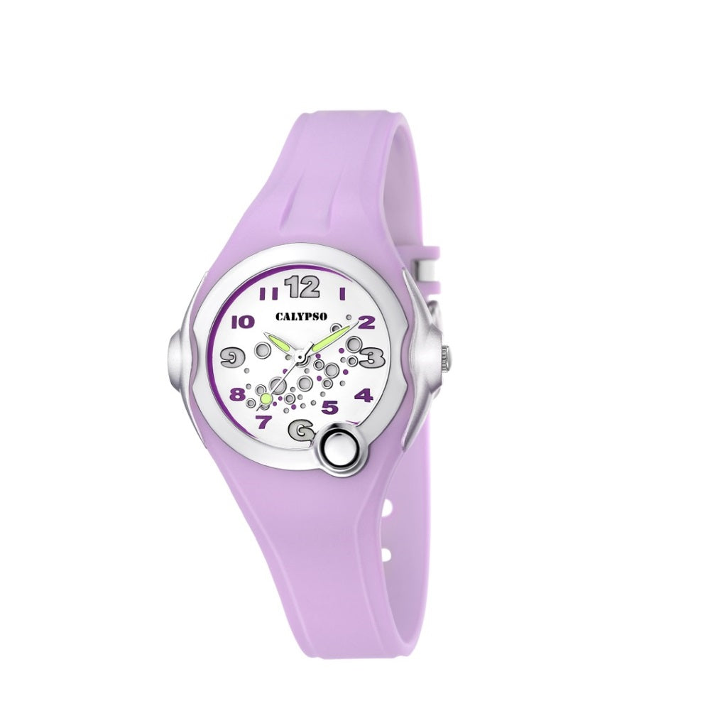 Calypso Analog Bicolor Kids Watch Purple - Tweens Collection