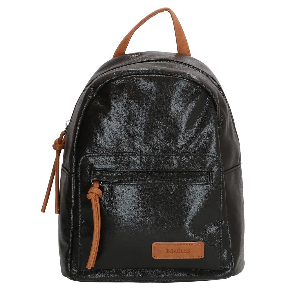 Beagles Venta de Moro Ladies PU Backpack - Black