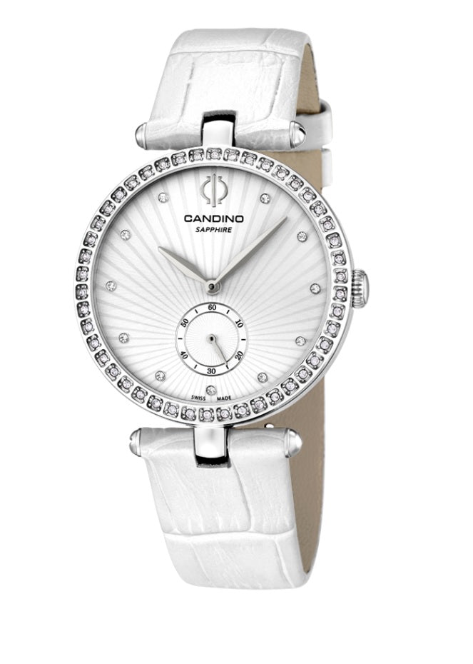 Candino Swiss Made Ladies Leather Watch Alpine - Lady Elegance Collection