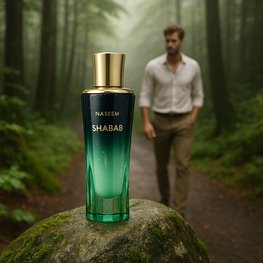 Naseem - Shabab Aqua Perfume 80ml - For Men - Alcohol Free