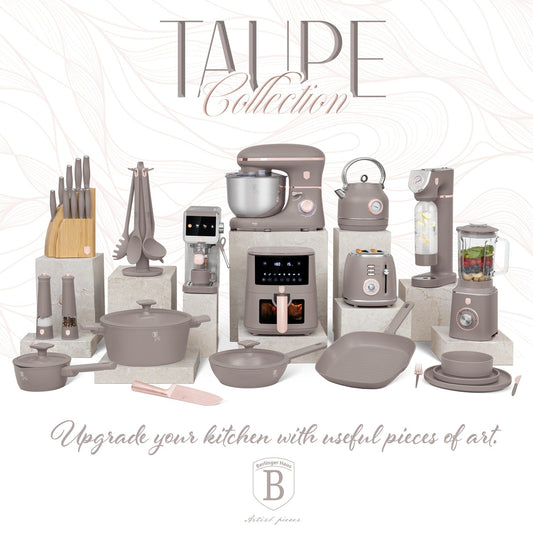 Berlinger Haus 2-in-1 Egg & Mozzarella Slicer – Taupe