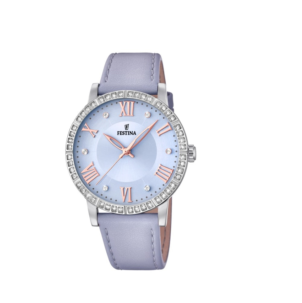 Festina Boyfriend Collection Analogue Ladies Wrist Watch - Blue F20412-3