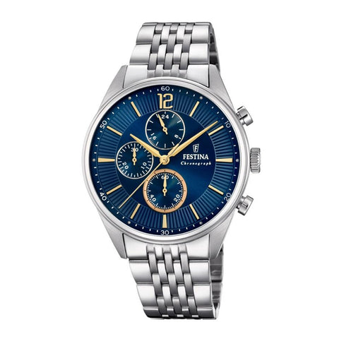Festina Timeless Chronograph Analogue Men's Wrist Watch F20285/3