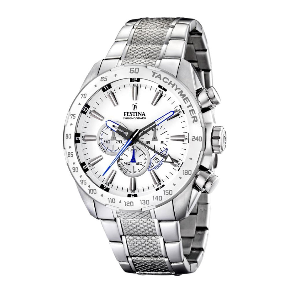 Festina Chrono Sport Analogue Men's Wrist Watch - Stainless Steel F16488/1