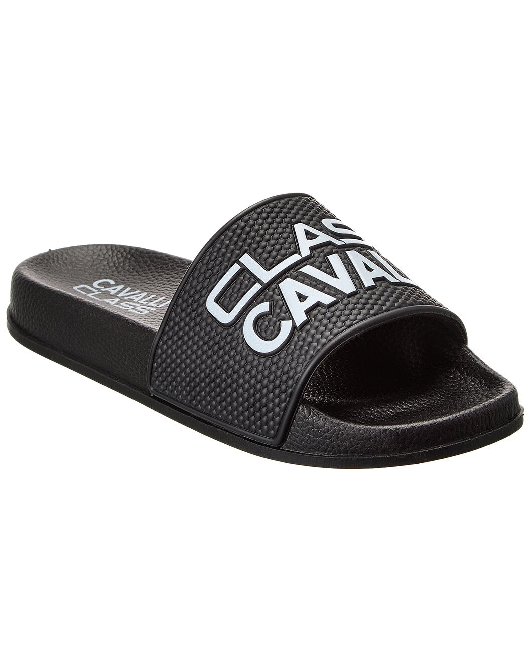 Class Cavalli By Roberto Cavalli Mens Sandal Pool Slide - Black
