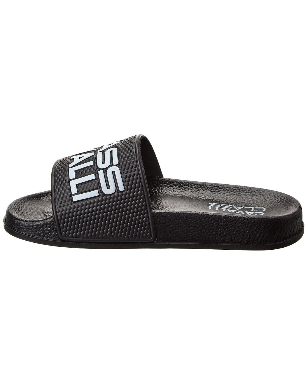Class Cavalli By Roberto Cavalli Mens Sandal Pool Slide - Black
