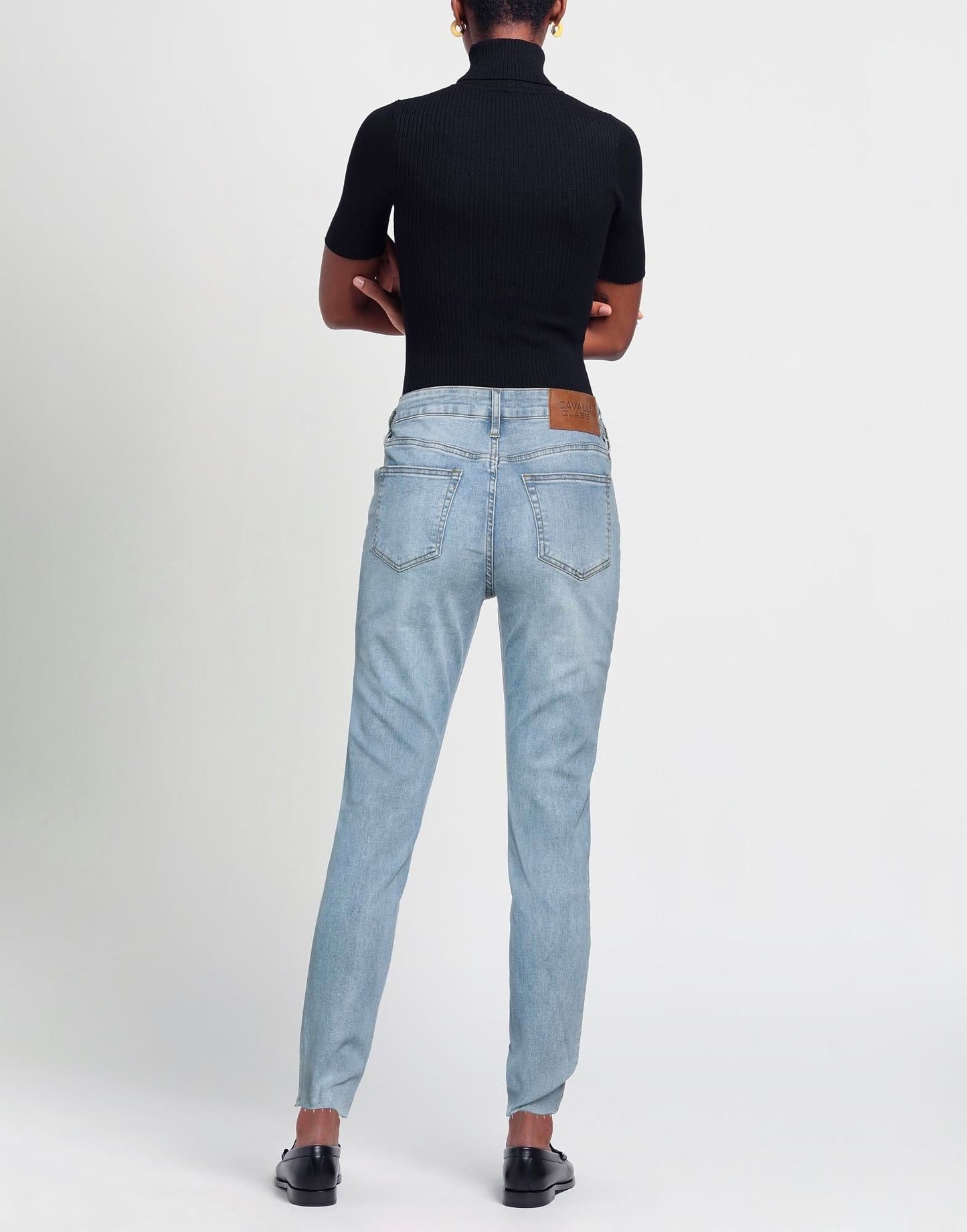 Class Cavalli By Roberto Cavalli Ladies Jean - Mid Rise Slim Fit