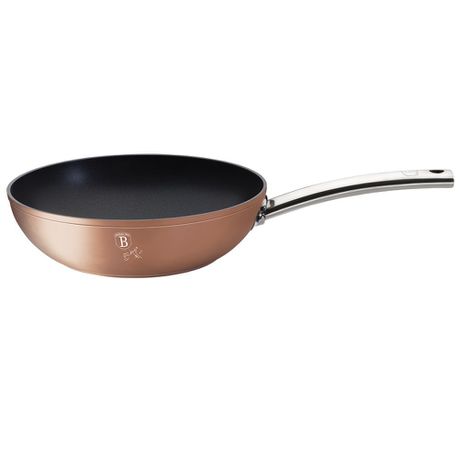 Berlinger Haus 28cm Marble Coating Wok - Bronze Titan