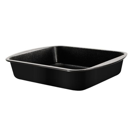 Berlinger Haus 35cm Marble Coating Oblong Roaster - Black Rose Line