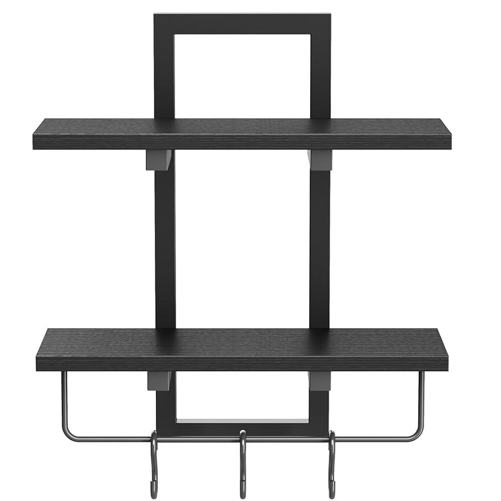 Boudoir Wood Floating Shelves (Black)