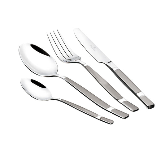 Berlinger Haus 24 Piece Stainless Steel Cutlery Set - Silver (BH-2153)