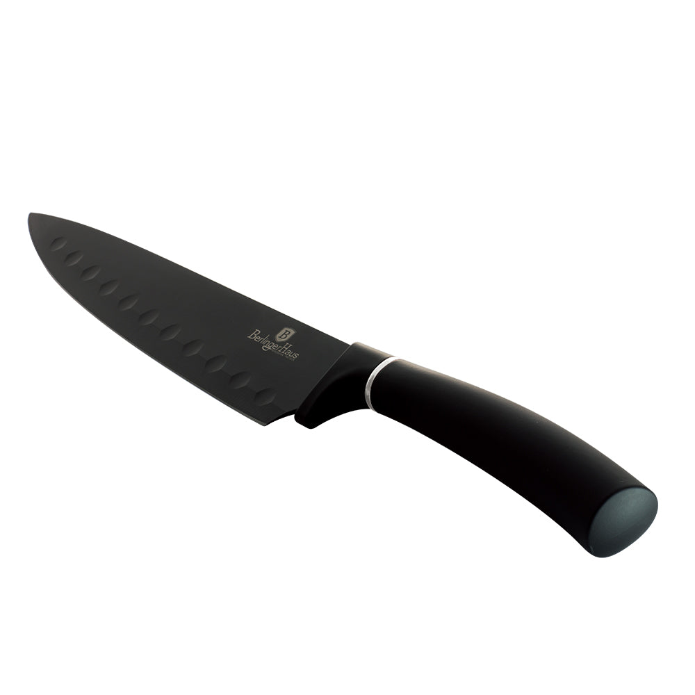 Berlinger Haus 20cm Diamond Coating Chef Knife - Royal Black