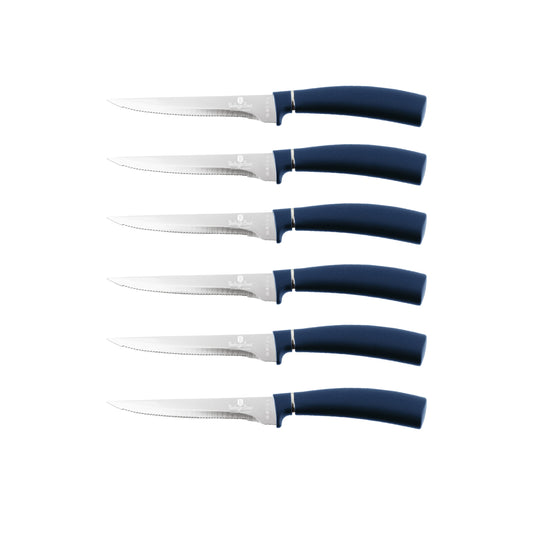 Berlinger Haus 6-Piece Steak Knife Set – Aquamarine