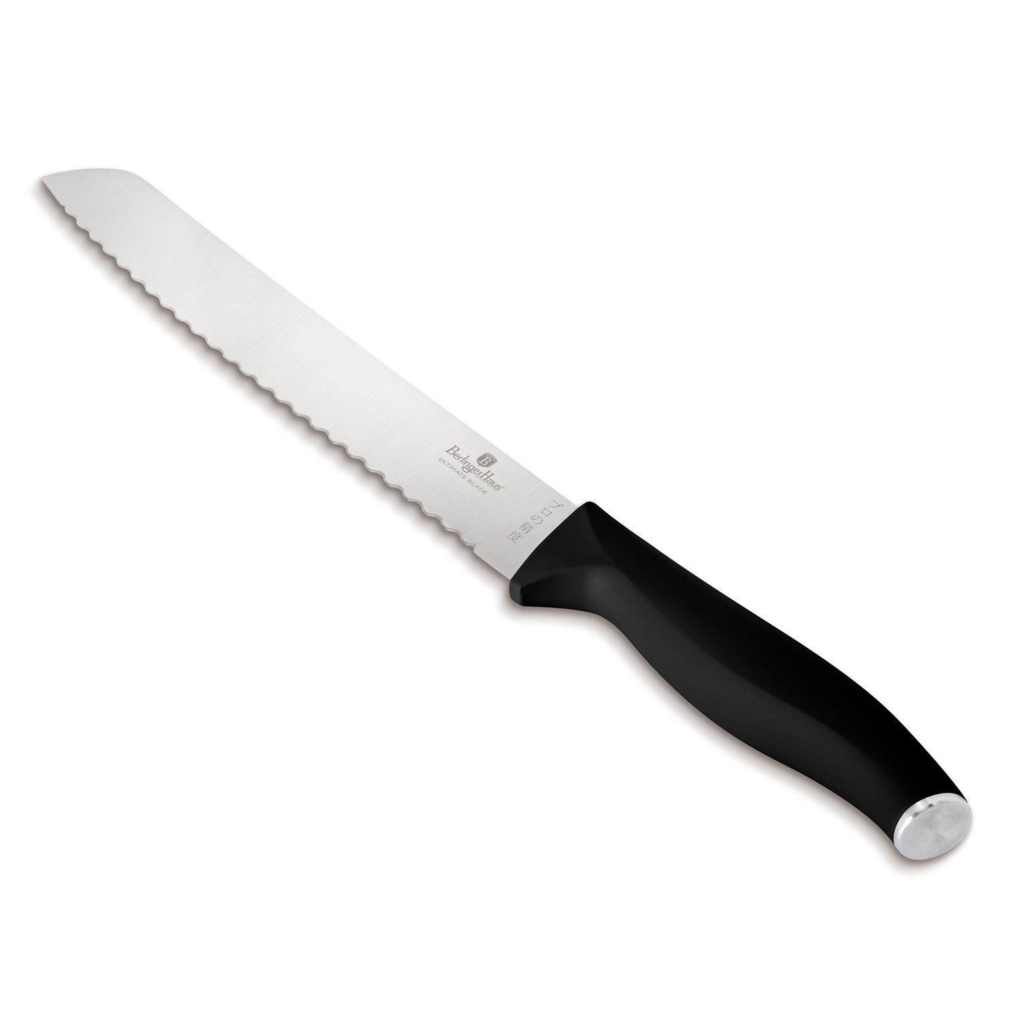 Berlinger Haus 20cm Bread Knife – Black-Silver
