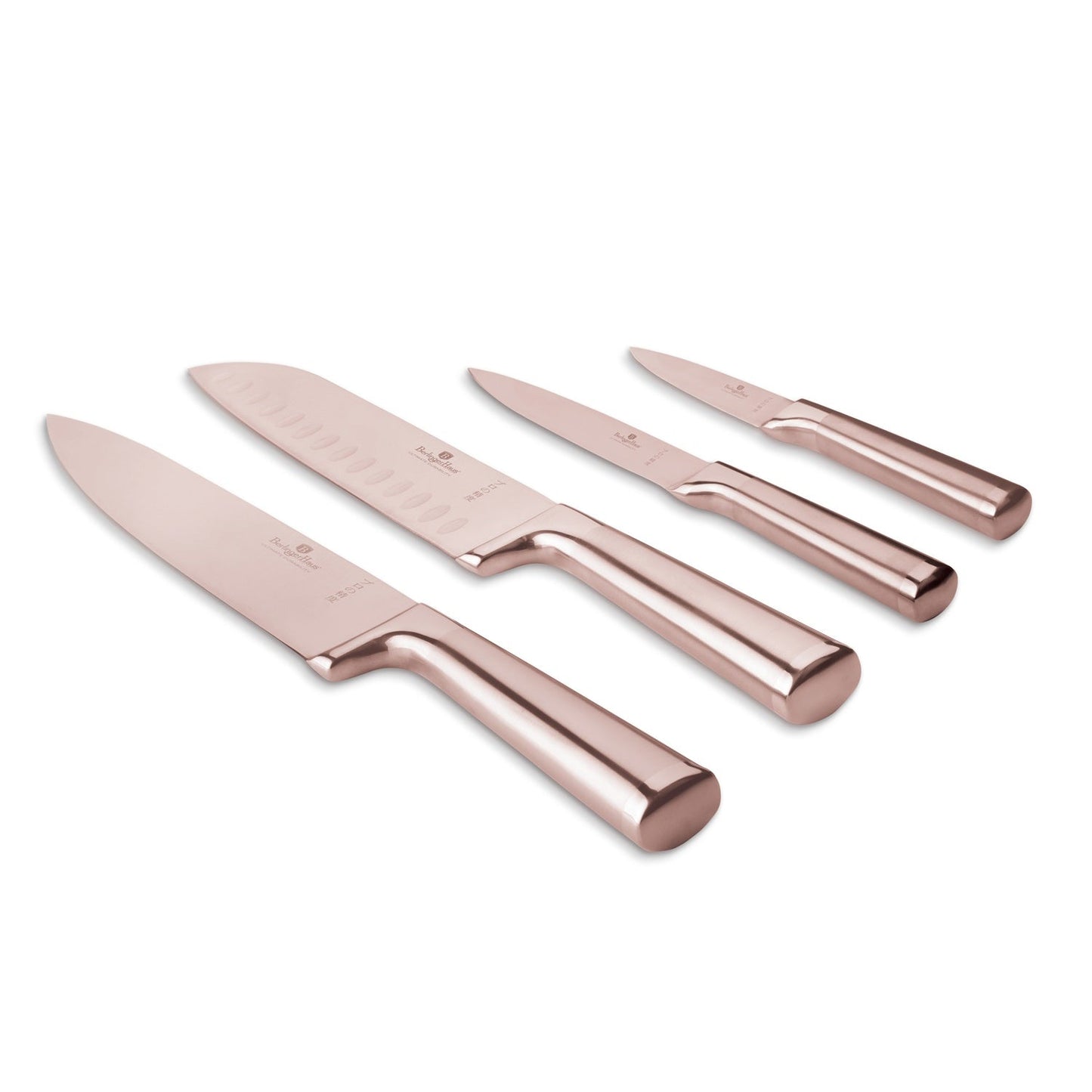 Berlinger Haus 4-Piece Stainless Steel Knife Set - Rose Gold