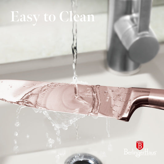 Berlinger Haus 4-Piece Stainless Steel Knife Set - Rose Gold