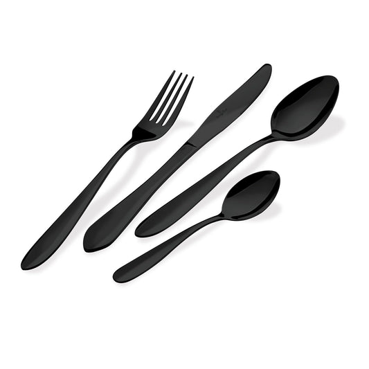 Berlinger Haus 24-Piece Cutlery Set – Black Mirror