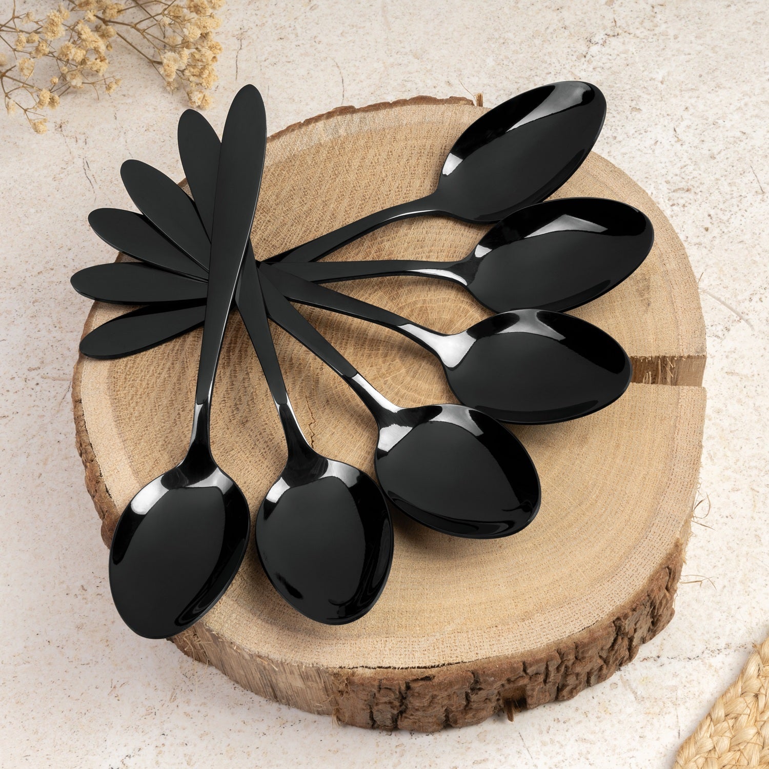 Berlinger Haus 24-Piece Cutlery Set – Black Mirror