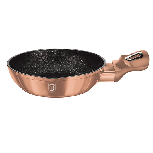Berlinger Haus 16cm Marble Coating Non-Stick Egg Pan - Rose Gold