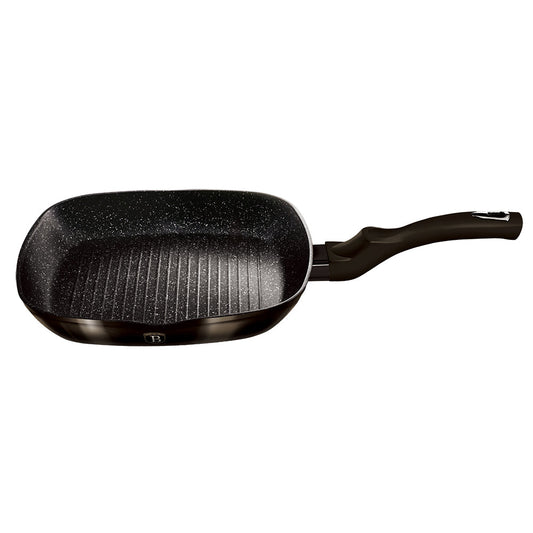 Berlinger Haus 28 cm Marble Coating Grill Pan - Shine Black Edition