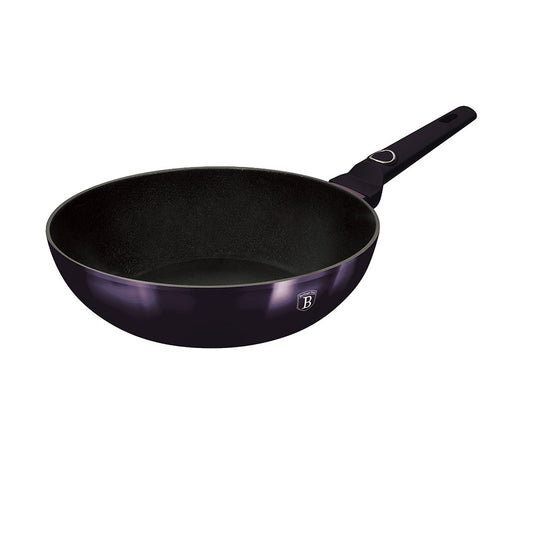 Berlinger Haus 28 cm Titan Coating Wok - Purple Eclipse Collection