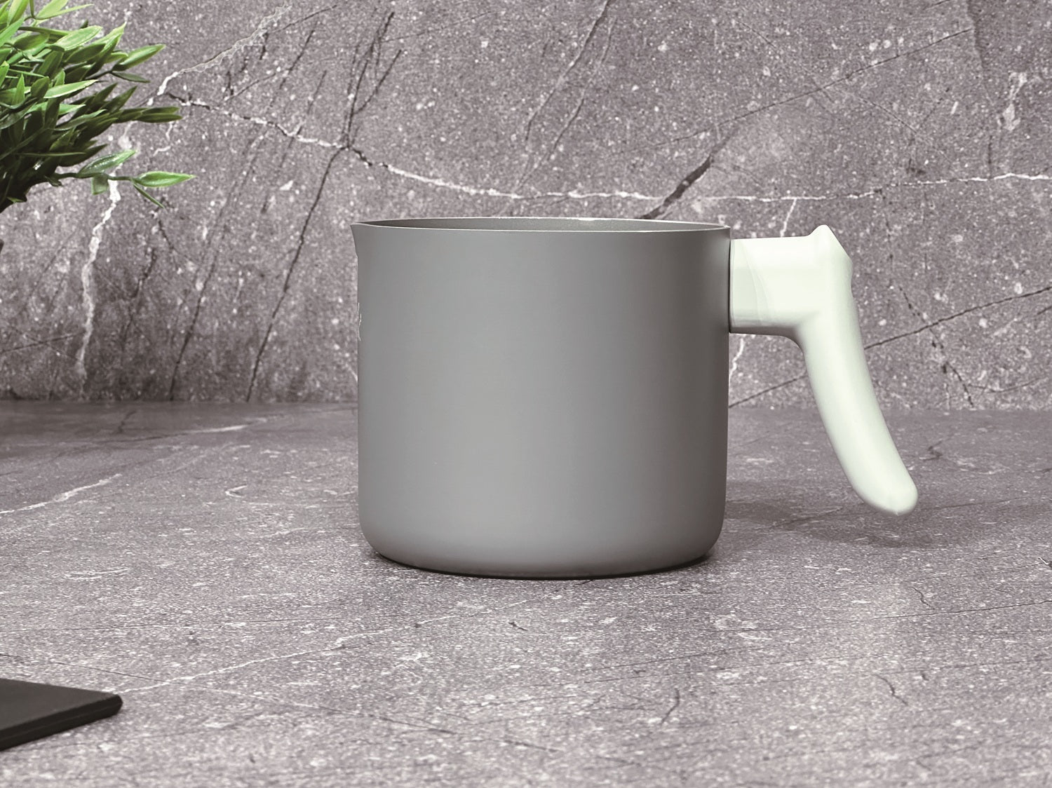Berlinger Haus 1.2L Marble Coating Non-Stick Milk Pot - Aspen Collection