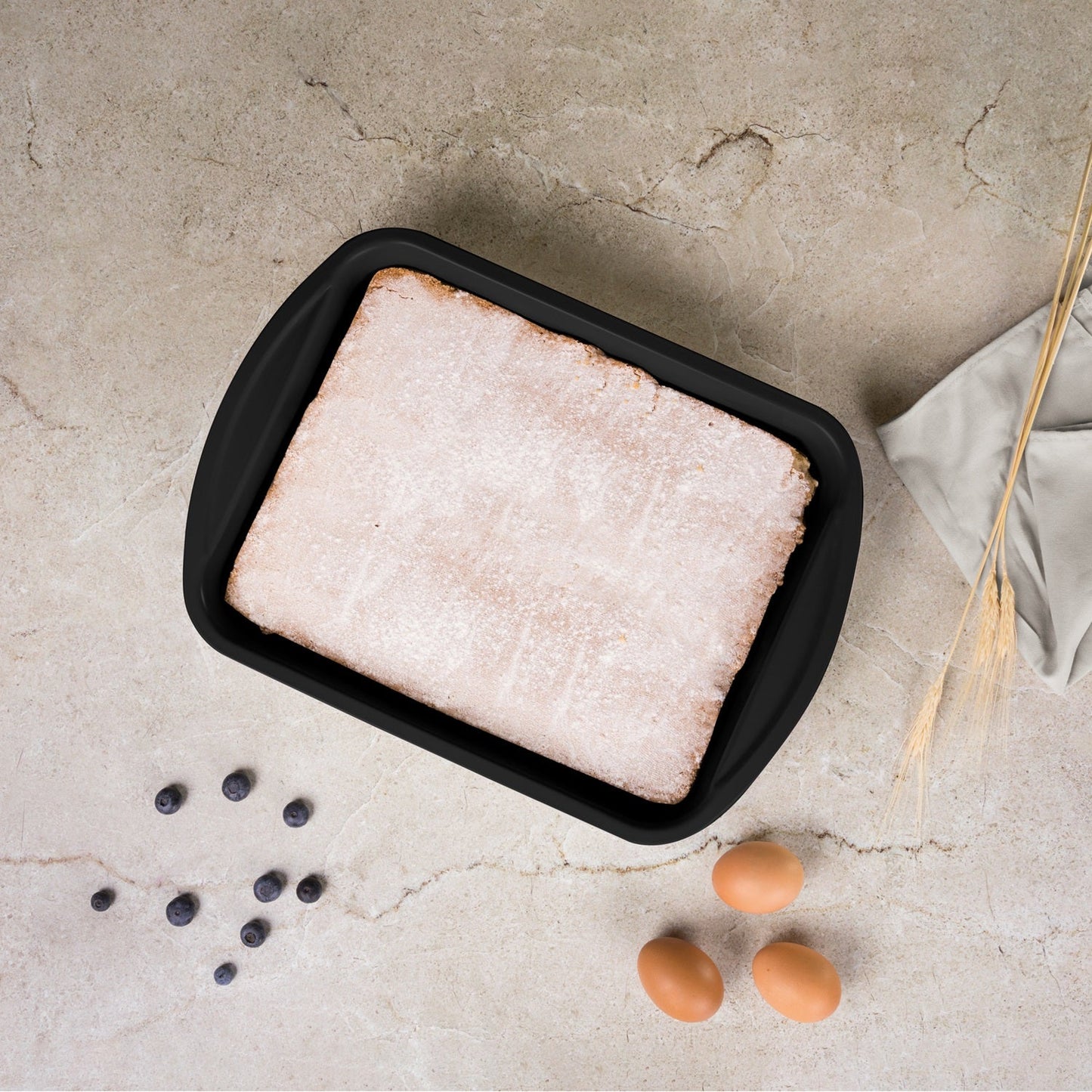 Berlinger Haus 40cm Titan Pro Non-Stick Coating Oblong Roaster Baking Tray – Leonardo