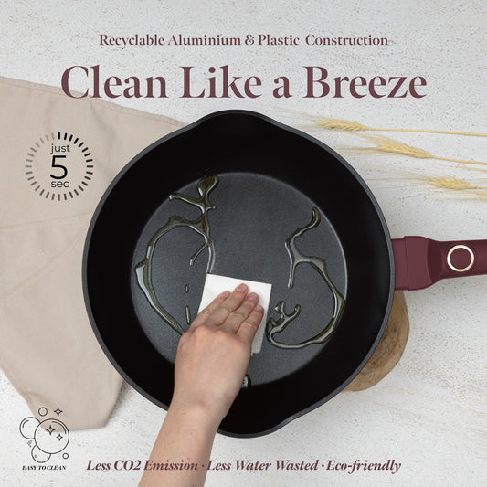 Berlinger Haus 28cm Titan Pro Non-Stick Coating Deep Frypan - Leonardo