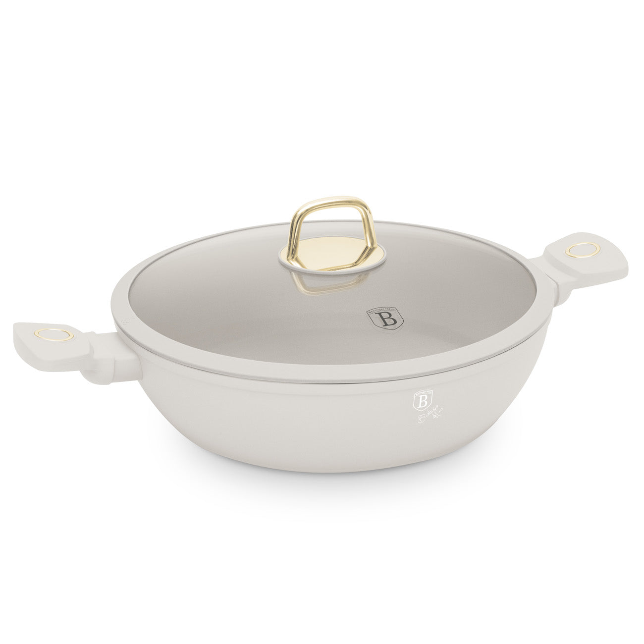 Berlinger Haus 30cm Titan Pro Non-Stick Coating Shallow Pot – Sahara