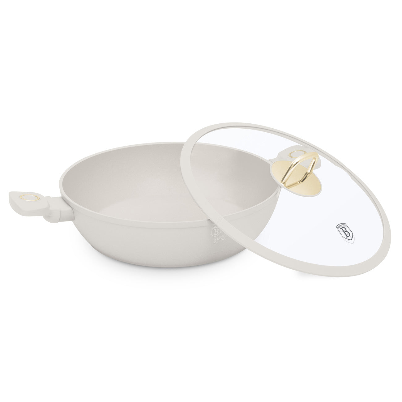 Berlinger Haus 30cm Titan Pro Non-Stick Coating Shallow Pot – Sahara