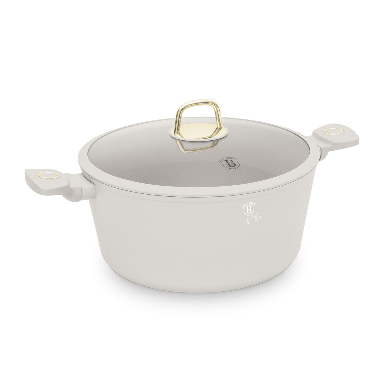 Berlinger Haus 30cm Titan Pro Non-Stick Coating Casserole – Sahara