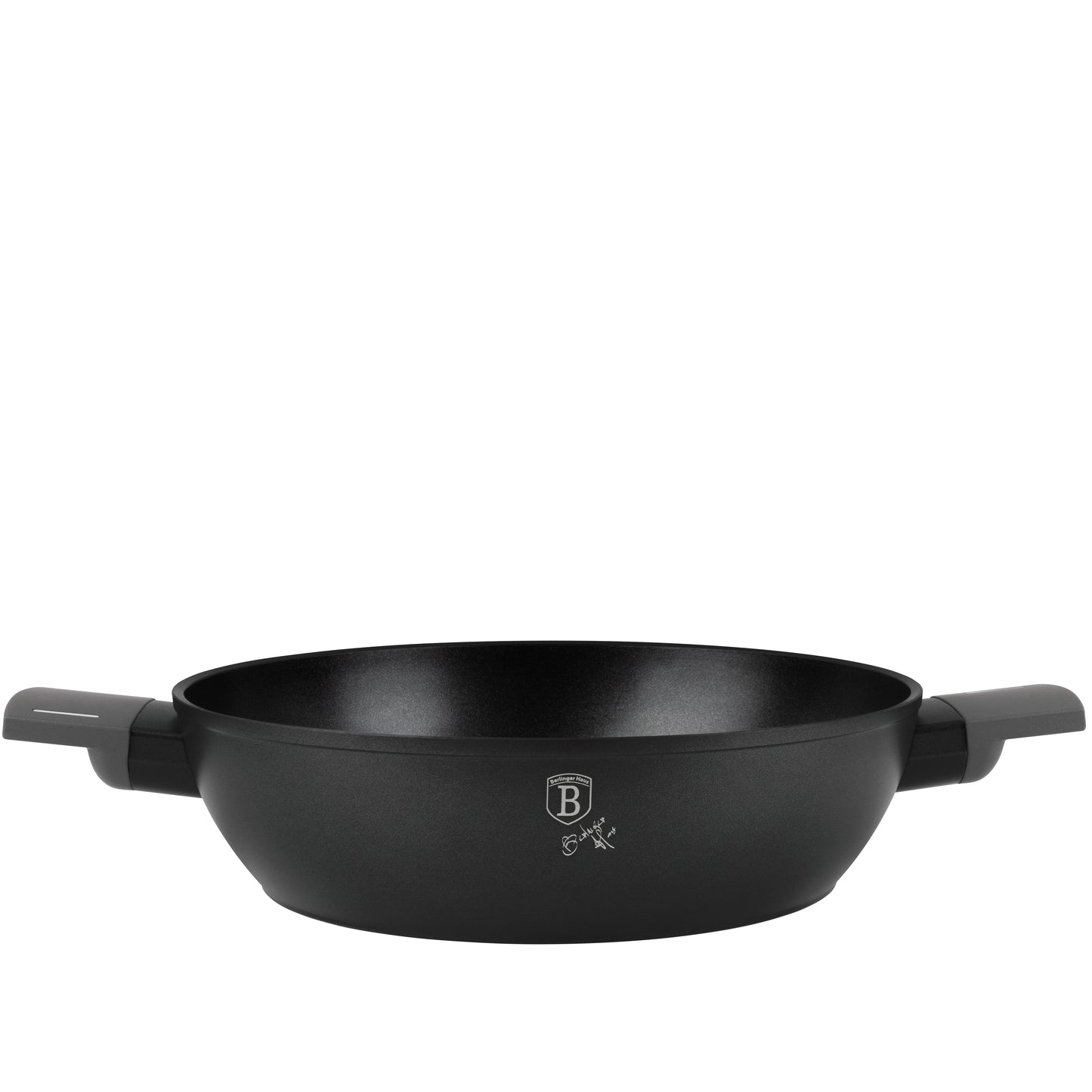 Berlinger Haus 28cm Titan Pro Non-Stick Coating Shallow Pot - Anthracite