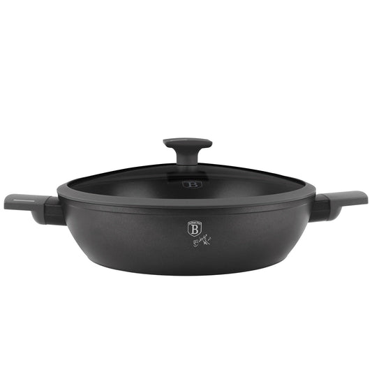 Berlinger Haus 30cm Titan Pro Non-Stick Coating Shallow Pot – Anthracite