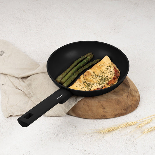 Berlinger Haus 24cm Titan Pro Non-Stick Coating Frypan – Matte Black
