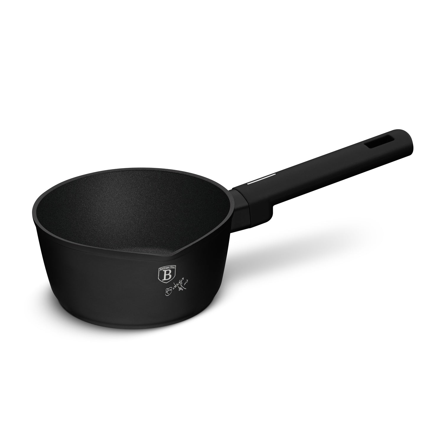 Berlinger Haus 16cm Titan Pro Non-Stick Coating Saucepan – Matte Black
