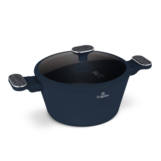 Berlinger Haus 24cm Titan Pro Non-Stick Coating Casserole – Deep Sea