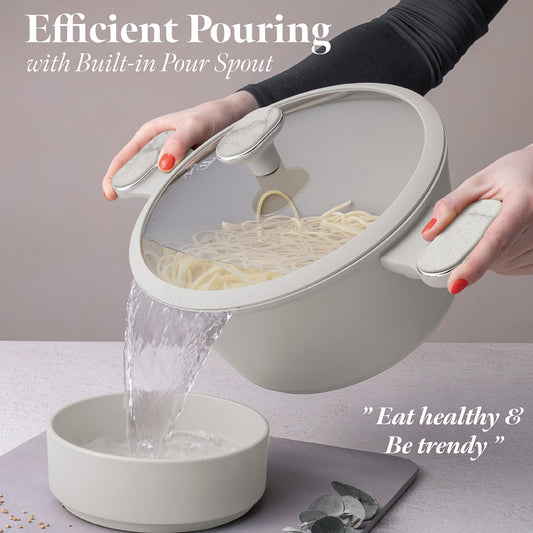 Berlinger Haus 24cm Titan Pro Non-Stick Coating Casserole - Sahara Marble