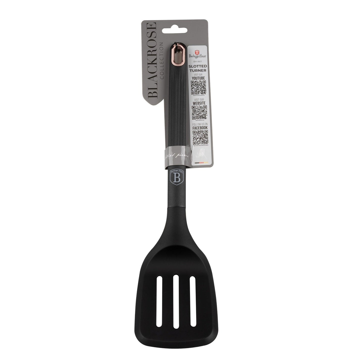 Berlinger Haus Slotted Turner – Black Rose