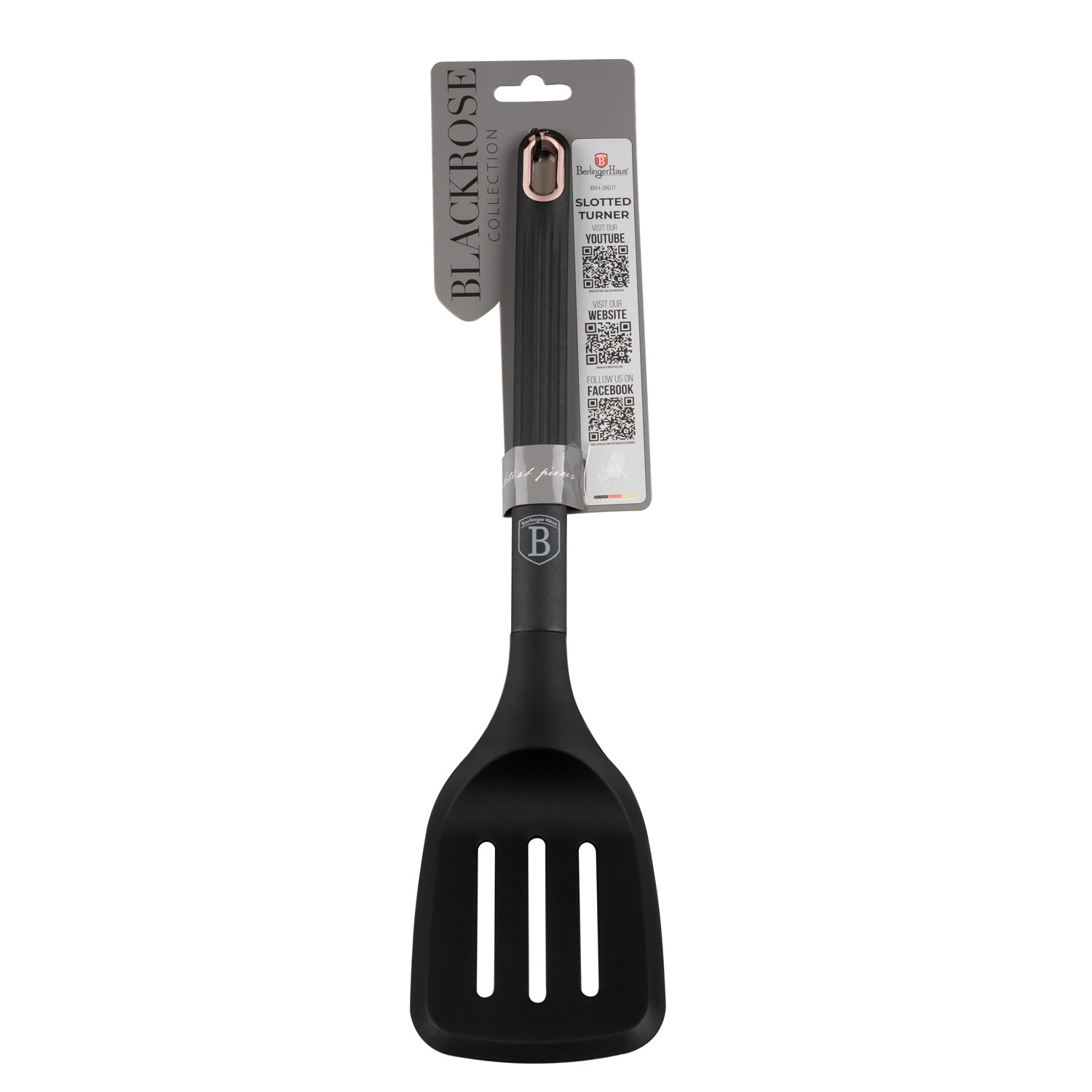 Berlinger Haus Slotted Turner – Black Rose