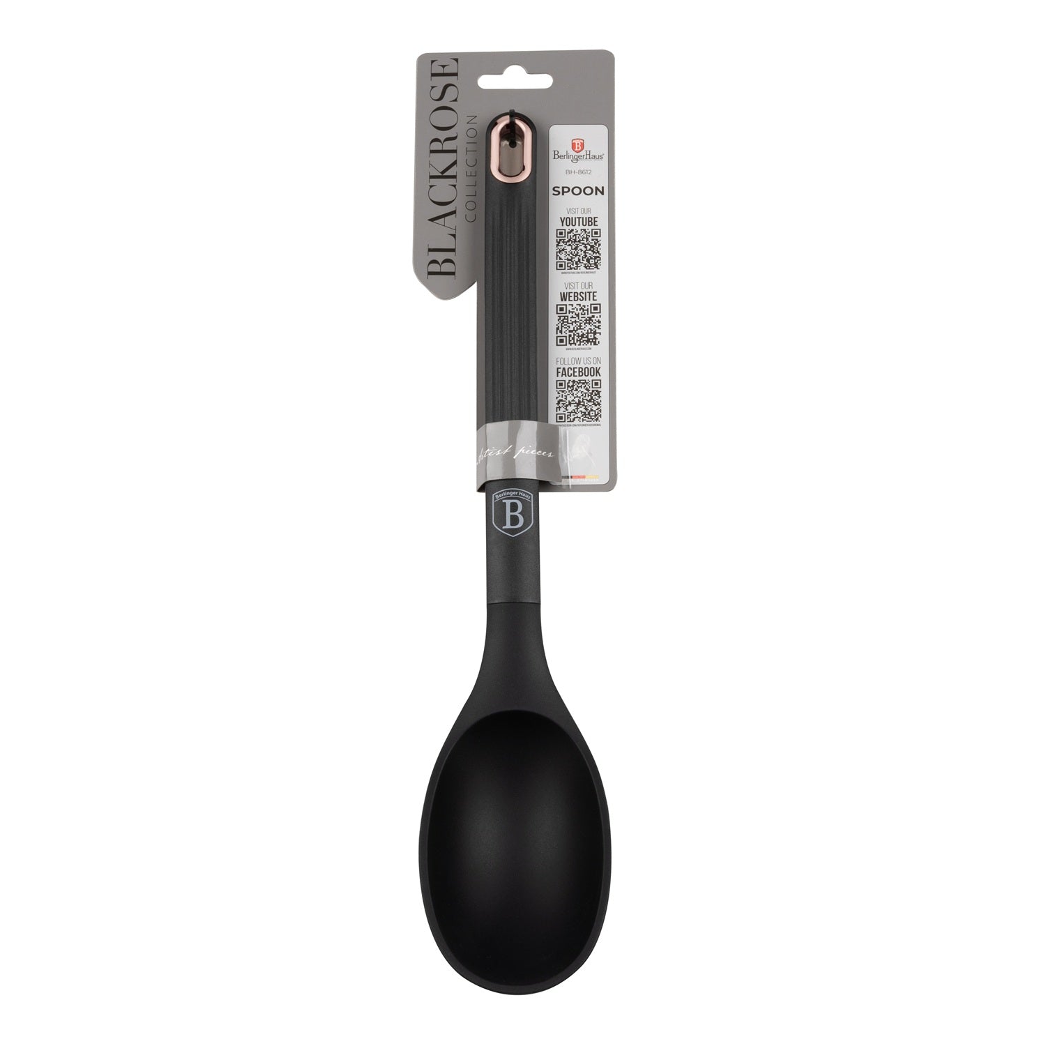 Berlinger Haus Cooking Spoon – Black Rose